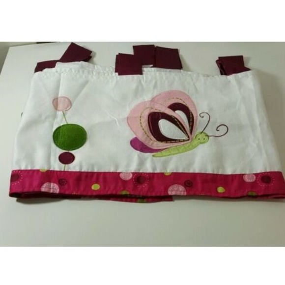 Lambs Ivy Accents Lambs Ivy Butterfly Nursery Valance 2 Pc